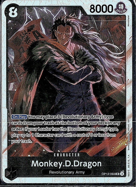 Legacy of the Master #OP12-094 Monkey.D.Dragon