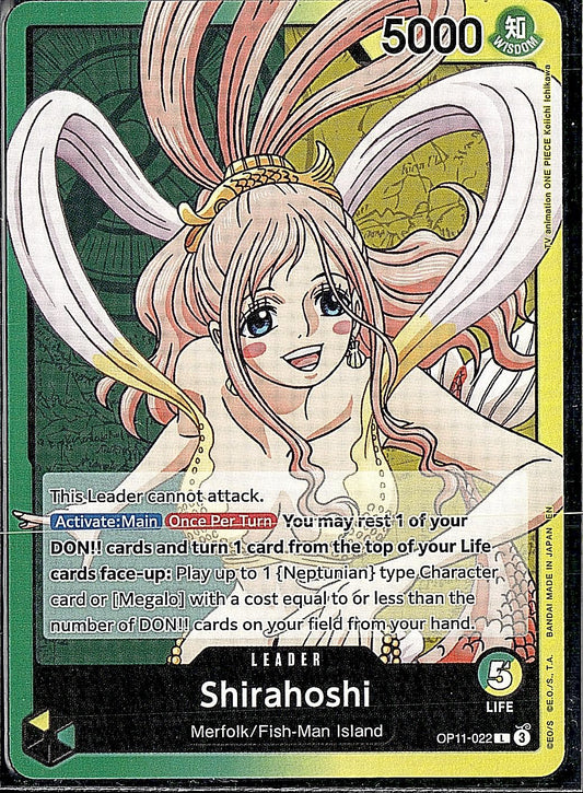 A Fist of Divine Speed #OP11-022 Shirahoshi (022)