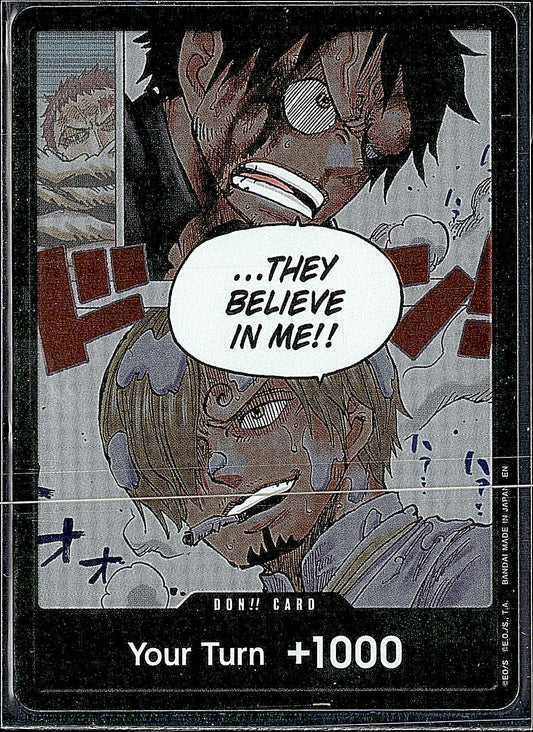 A Fist of Divine Speed DON!! Card (Alternate Art)