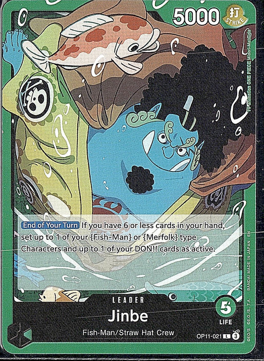 A Fist of Divine Speed #OP11-021 Jinbe (021)