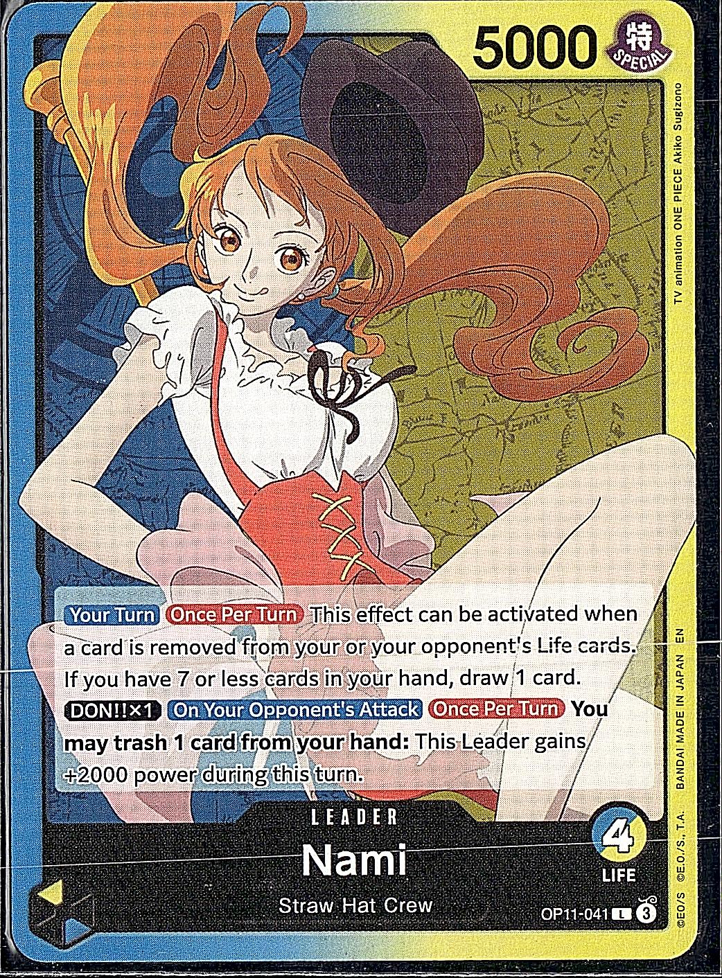 A Fist of Divine Speed #OP11-041 Nami (041)