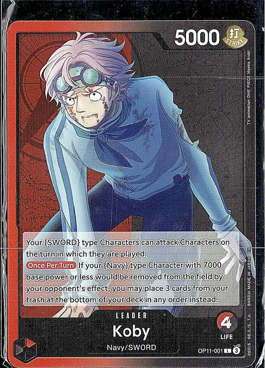 A Fist of Divine Speed #OP11-001 Koby (001)