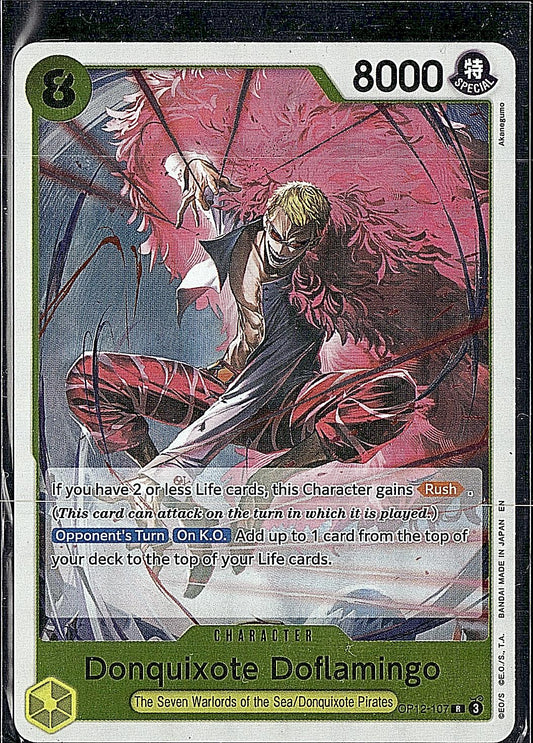 Legacy of the Master #OP12-107 Donquixote Doflamingo