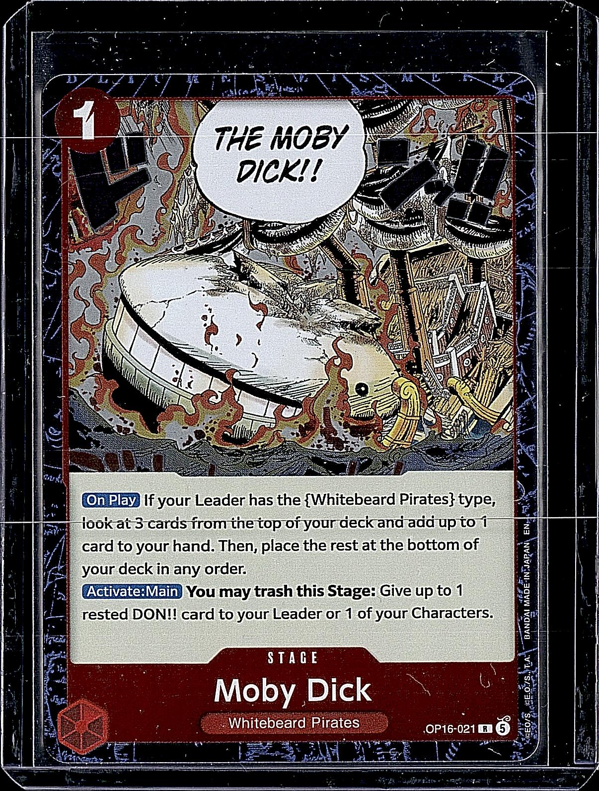 The Time of Battle #OP16-021 Moby Dick