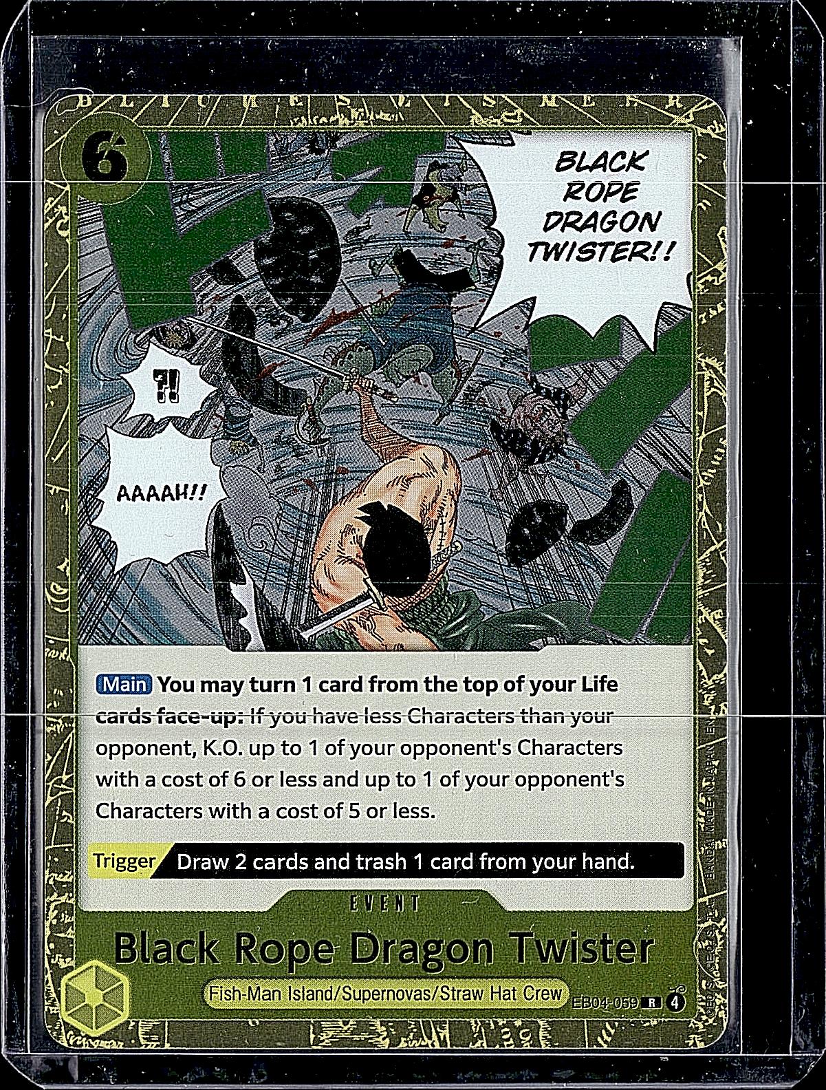 Adventure on Kami's Island #EB04-059 Black Rope Dragon Twister
