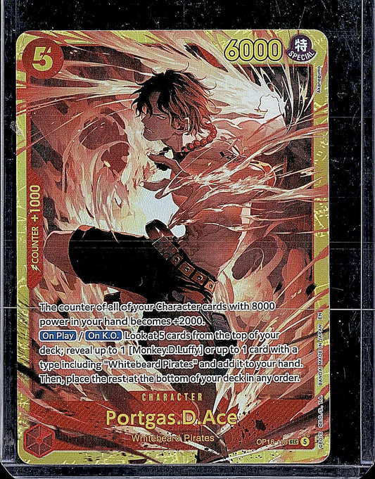 The Time of Battle #OP16-118 Portgas.D.Ace (118)
