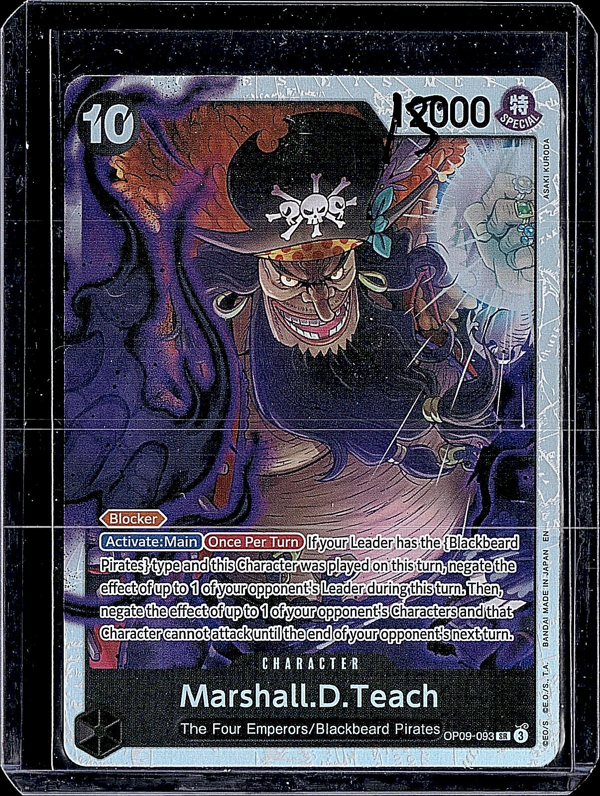 Emperors in the New World #OP09-093 Marshall.D.Teach (093)