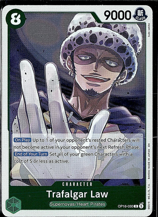 The Time of Battle #OP16-030 Trafalgar Law (030)