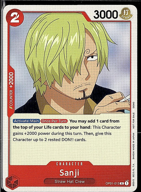 Romance Dawn #OP01-013 Sanji