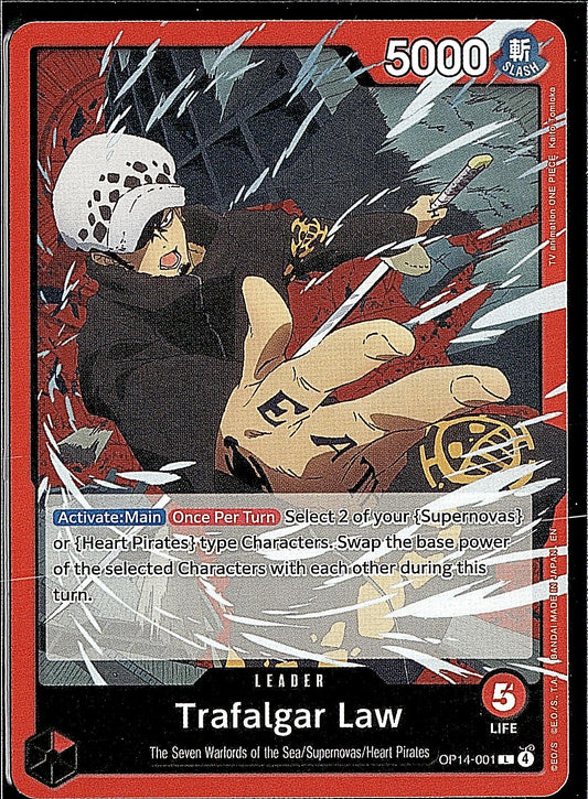 The Azure Sea's Seven #OP14-001 Trafalgar Law