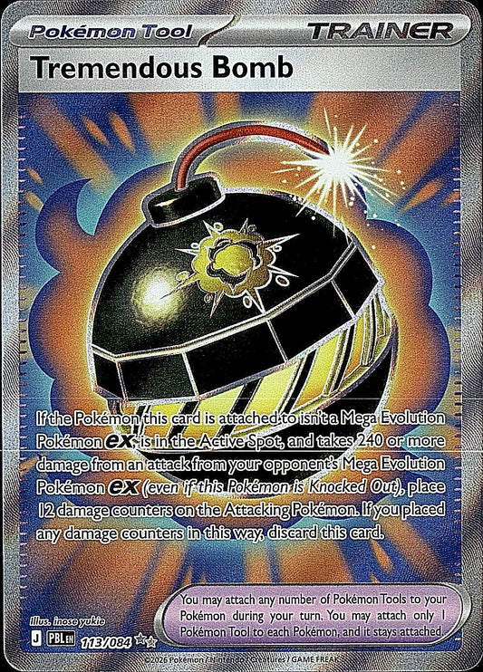 ME05: Pitch Black #113/084 Tremendous Bomb