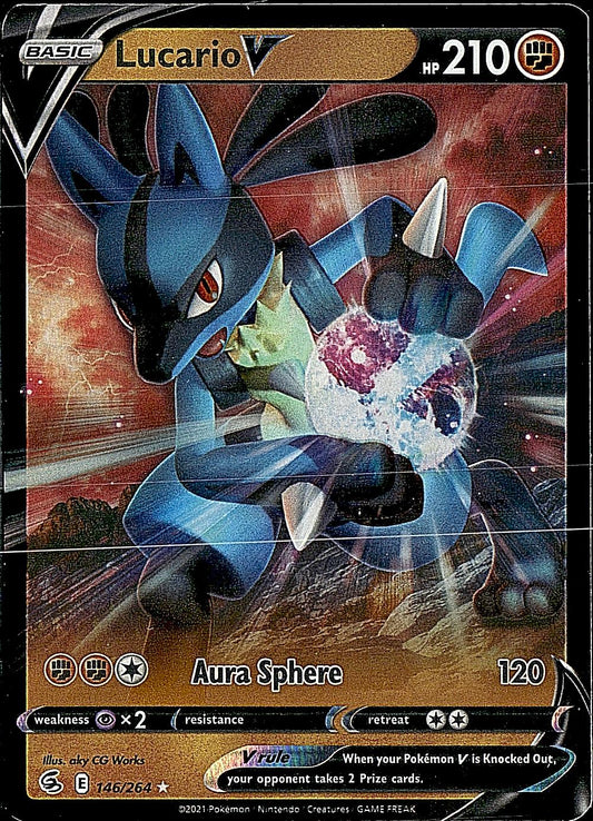 SWSH08: Fusion Strike #146/264 Lucario V