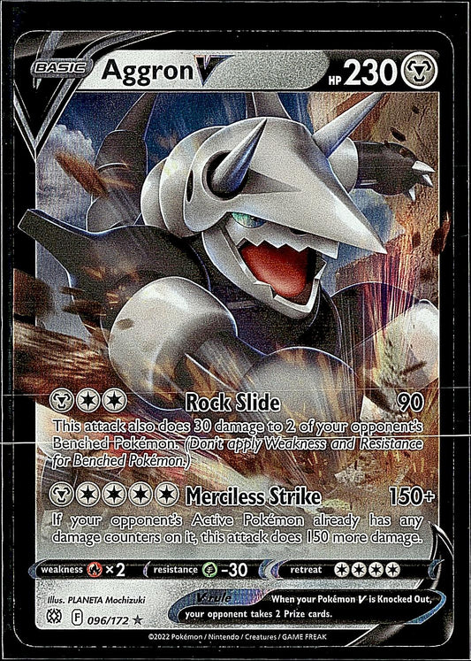 SWSH09: Brilliant Stars #096/172 Aggron V