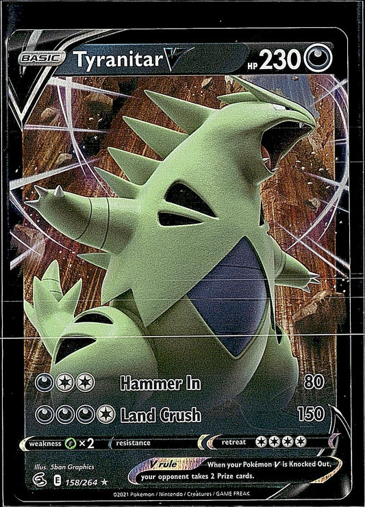 SWSH08: Fusion Strike #158/264 Tyranitar V