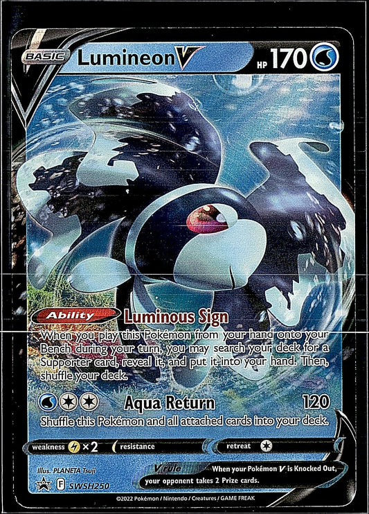 SWSH: Sword & Shield Promo Cards #SWSH250 Lumineon V