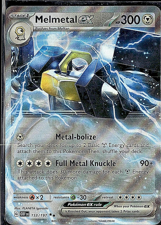 SV03: Obsidian Flames #153/197 Melmetal ex