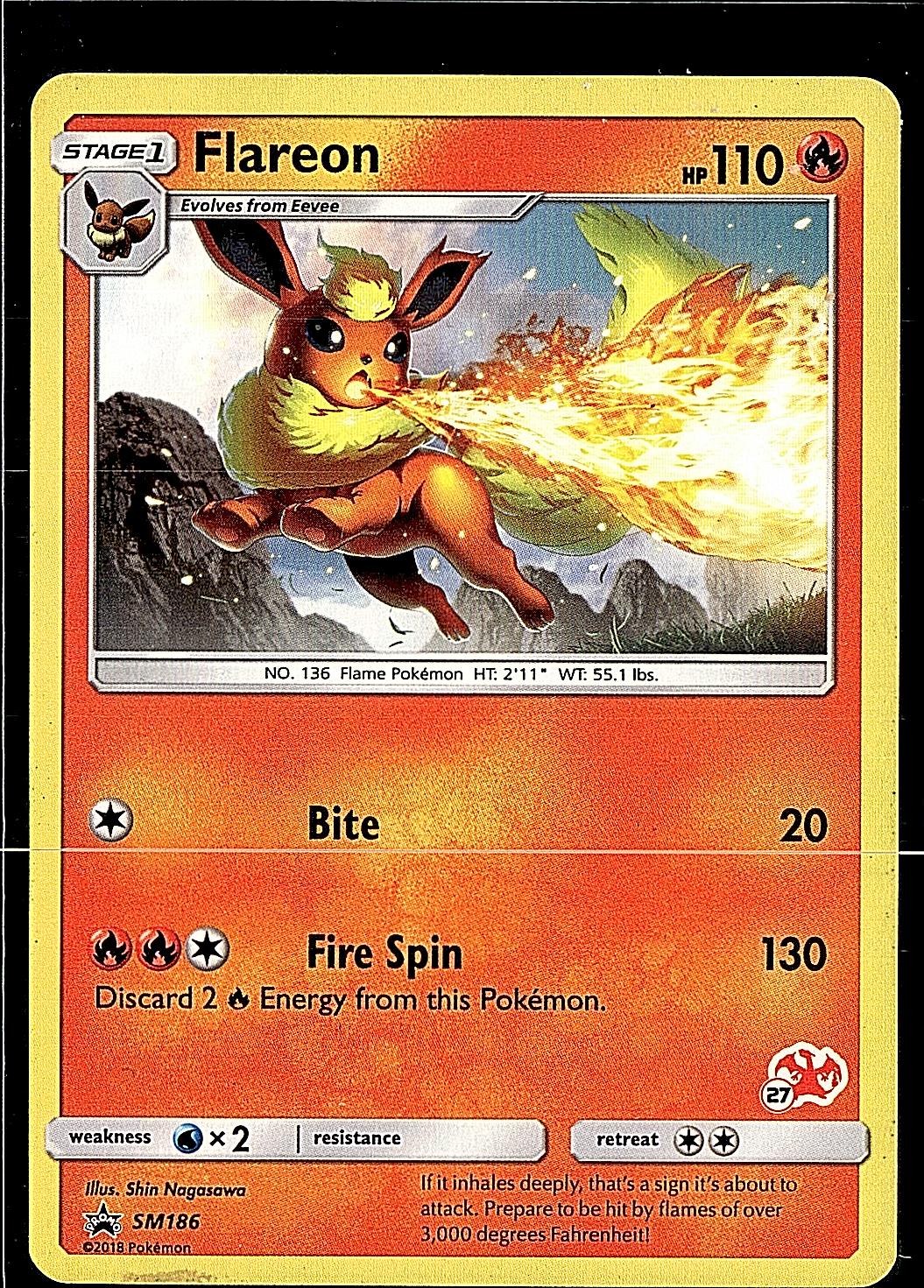 SM Promos #SM186 Flareon
