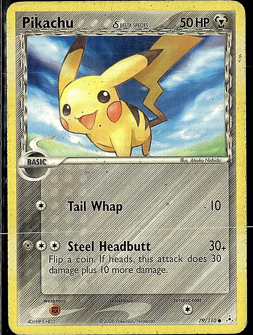 EX Holon Phantoms #79/110 Pikachu (Delta Species)
