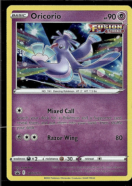SWSH: Sword & Shield Promo Cards #SWSH210 Oricorio