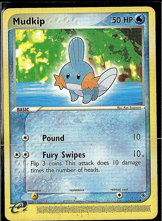 EX Ruby and Sapphire #60/109 Mudkip