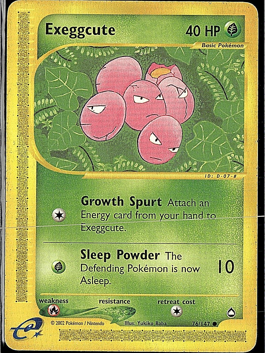 Aquapolis #076/147 Exeggcute (76)