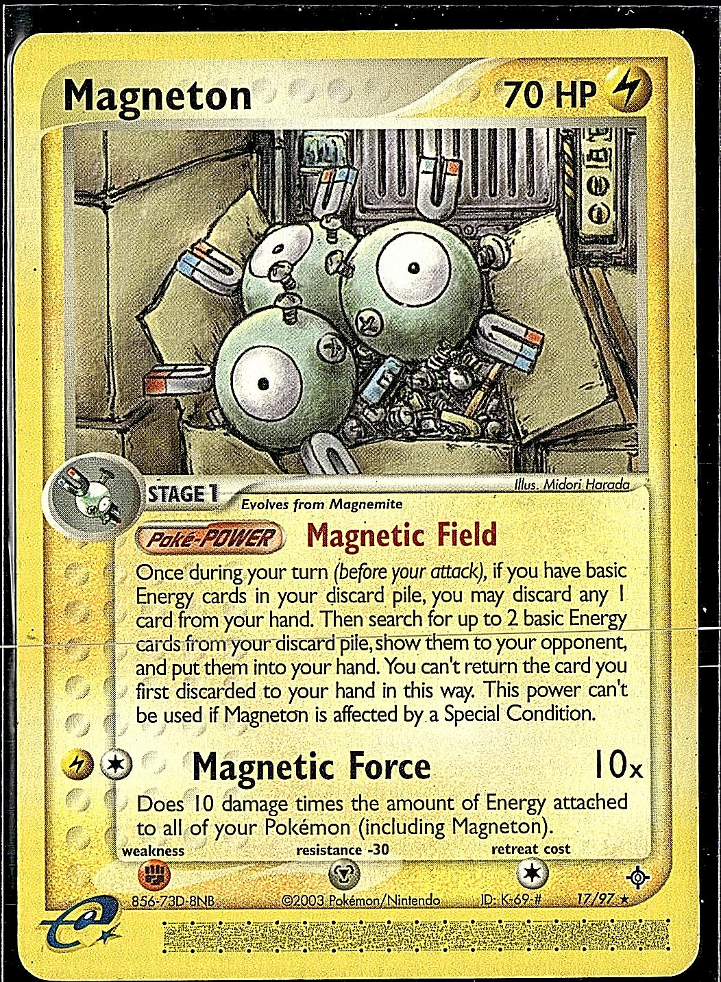 EX Dragon #17/97 Magneton