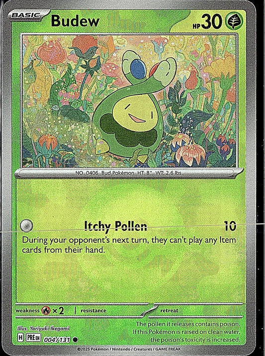 SV: Prismatic Evolutions #004/131 Budew (Poke Ball Pattern)