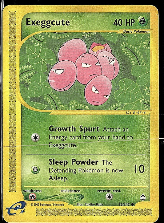 Aquapolis #076/147 Exeggcute (76)