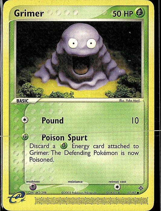 EX Dragon #57/97 Grimer