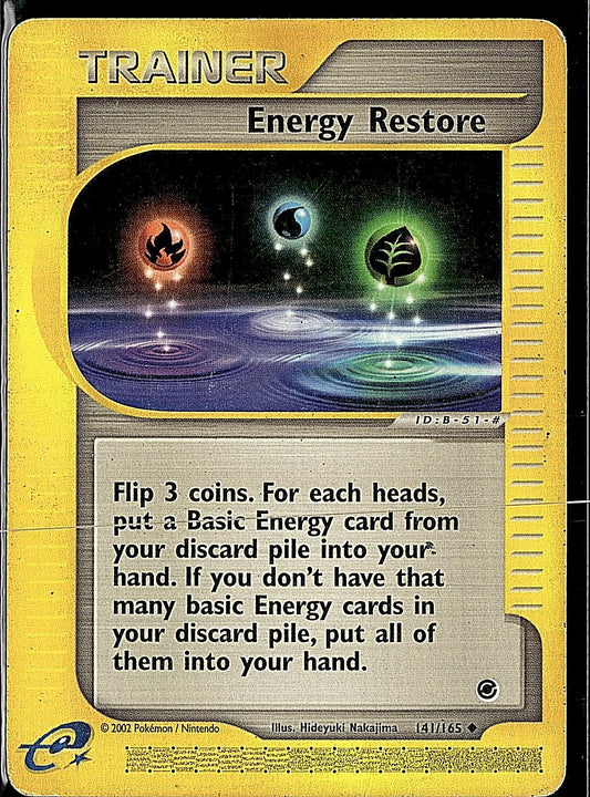 Expedition #141/165 Energy Restore
