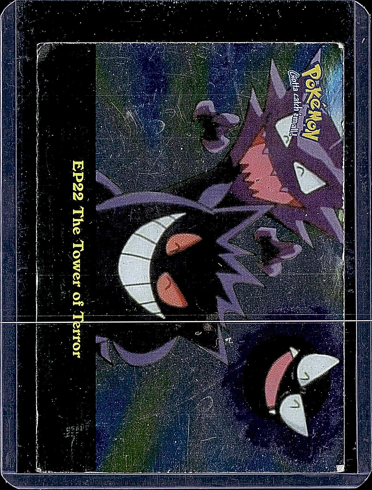 2000 Topps Pokemon TV Animation Edition Series 2 #EP22 The Tower of Terror Foil