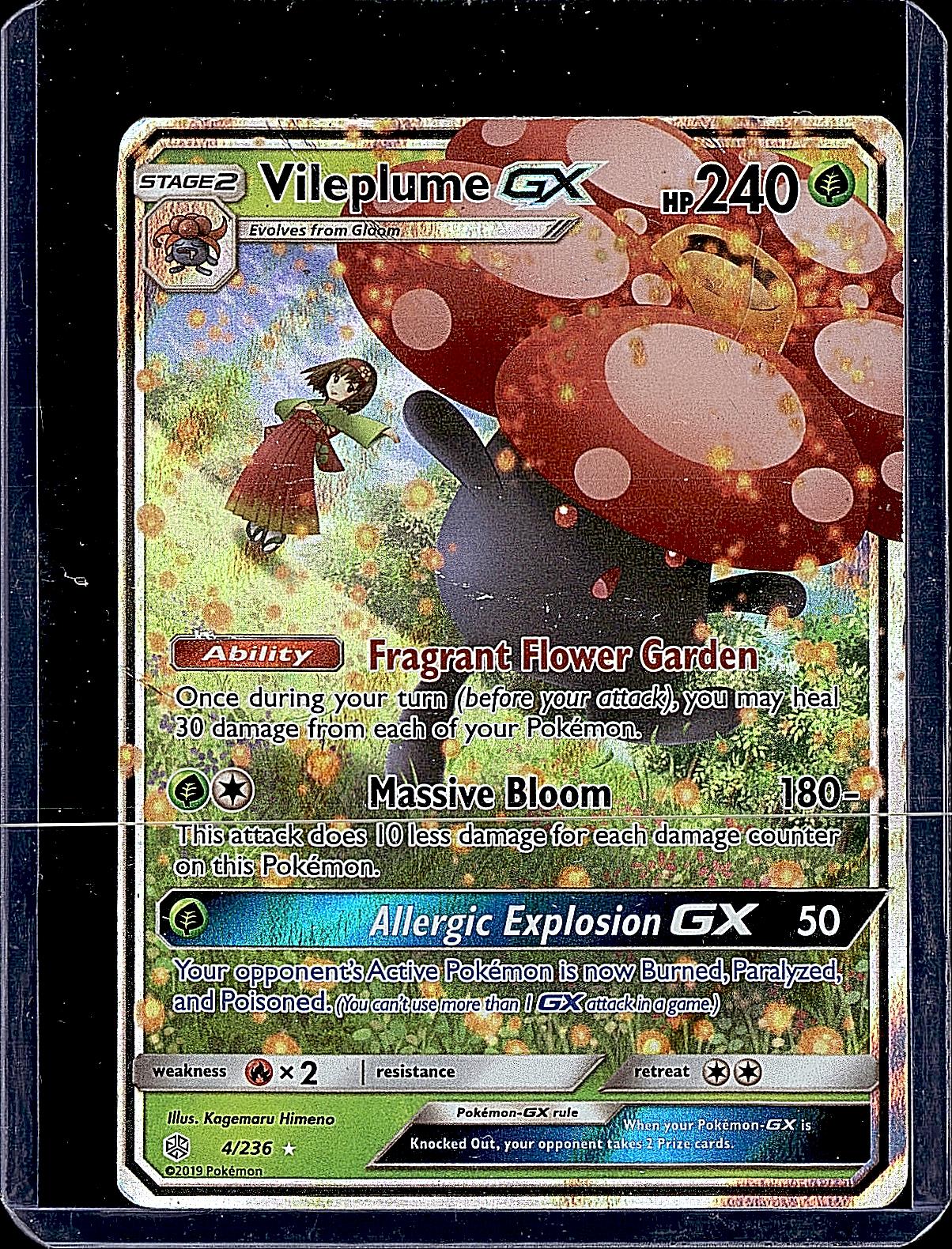 SM - Cosmic Eclipse #4/236 Vileplume GX