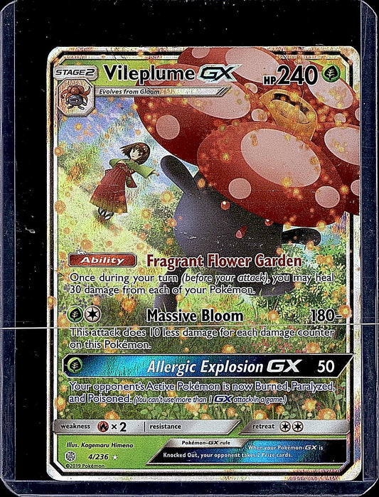 SM - Cosmic Eclipse #4/236 Vileplume GX