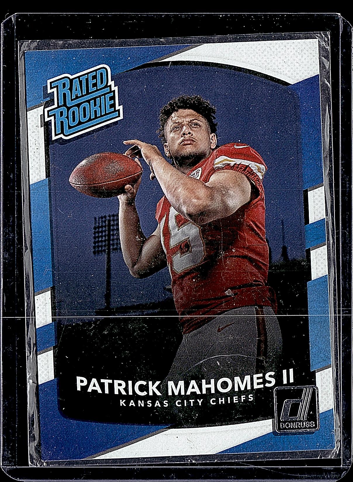 2017 Donruss #327 Patrick Mahomes II Aqueous Test