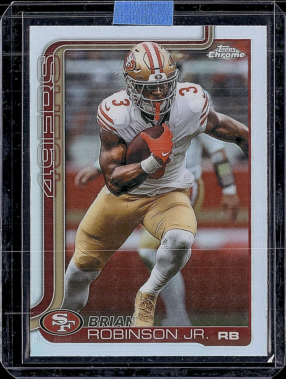 2025 Topps Chrome #296 Brian Robinson Jr.