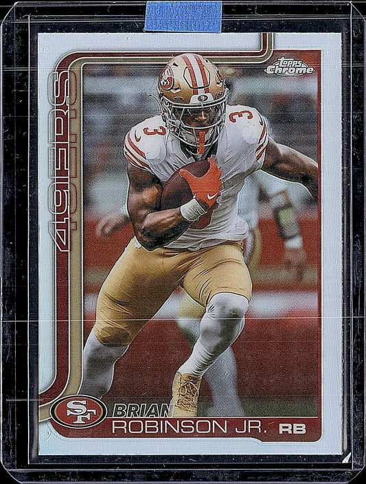 2025 Topps Chrome #296 Brian Robinson Jr.