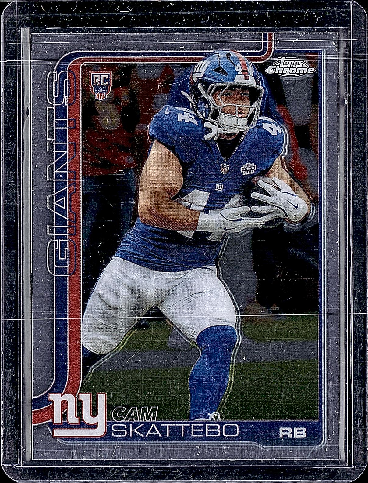 2025 Topps Chrome #331 Cam Skattebo