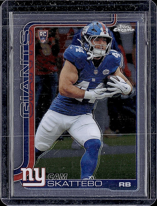 2025 Topps Chrome #331 Cam Skattebo