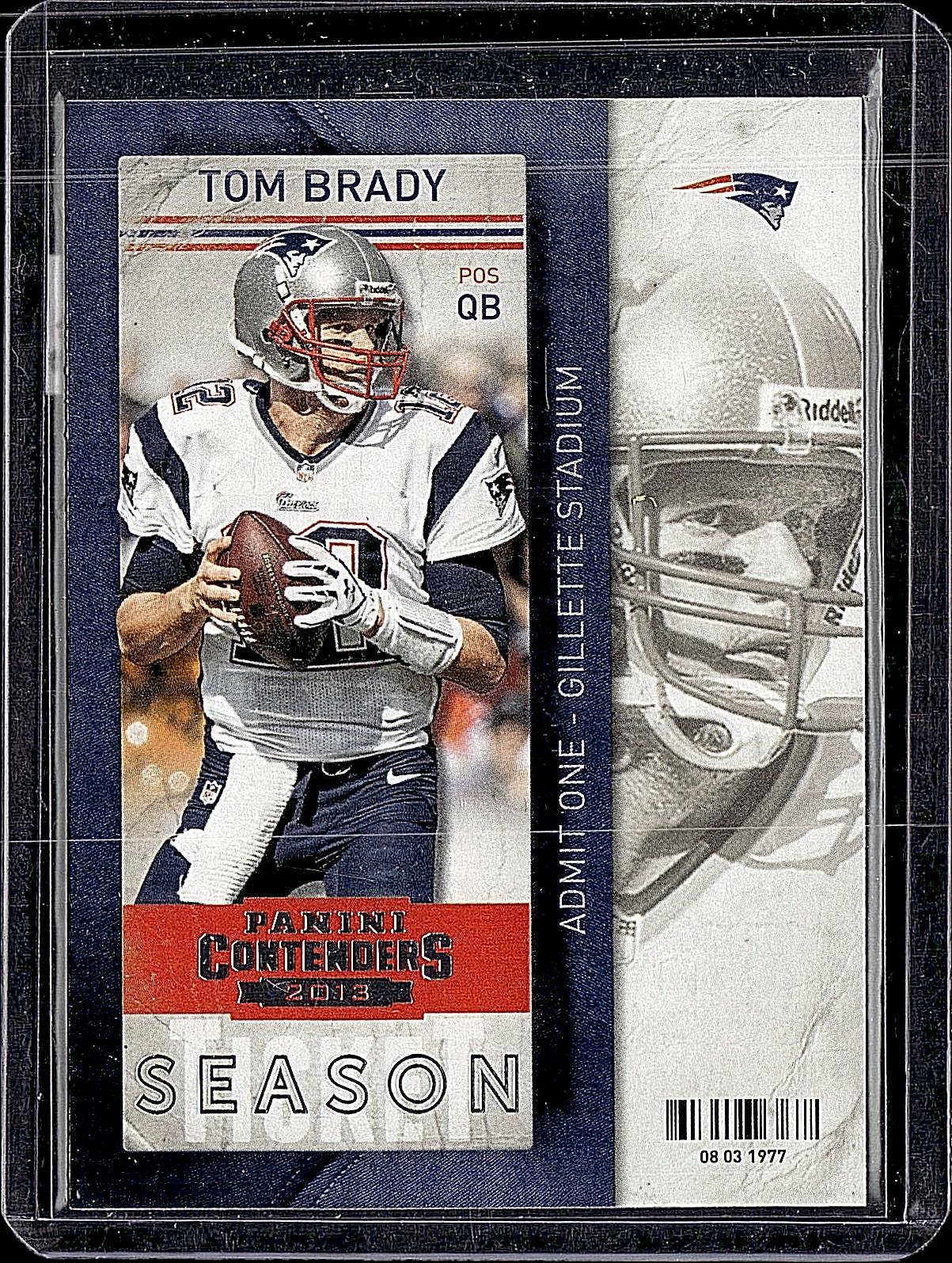 2013 Panini Contenders #67 Tom Brady