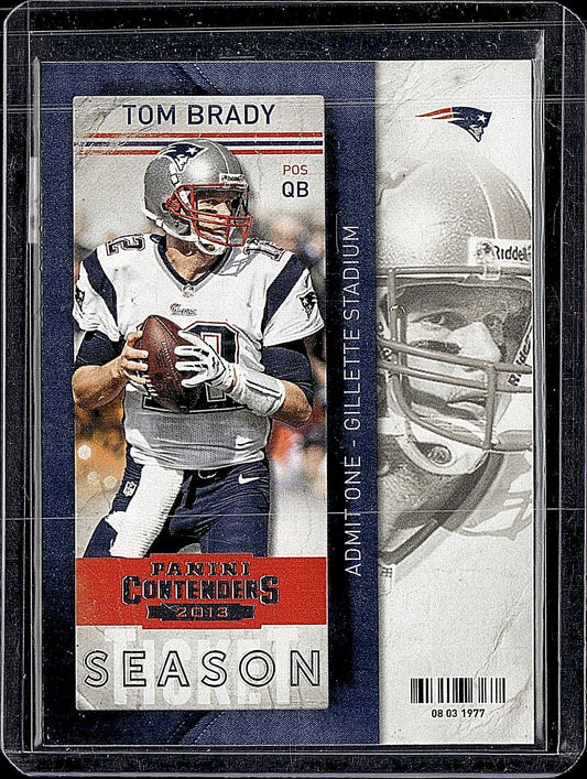 2013 Panini Contenders #67 Tom Brady