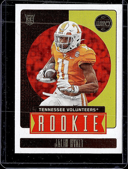 2023 Panini Legacy #165 Jalin Hyatt Yellow #/150