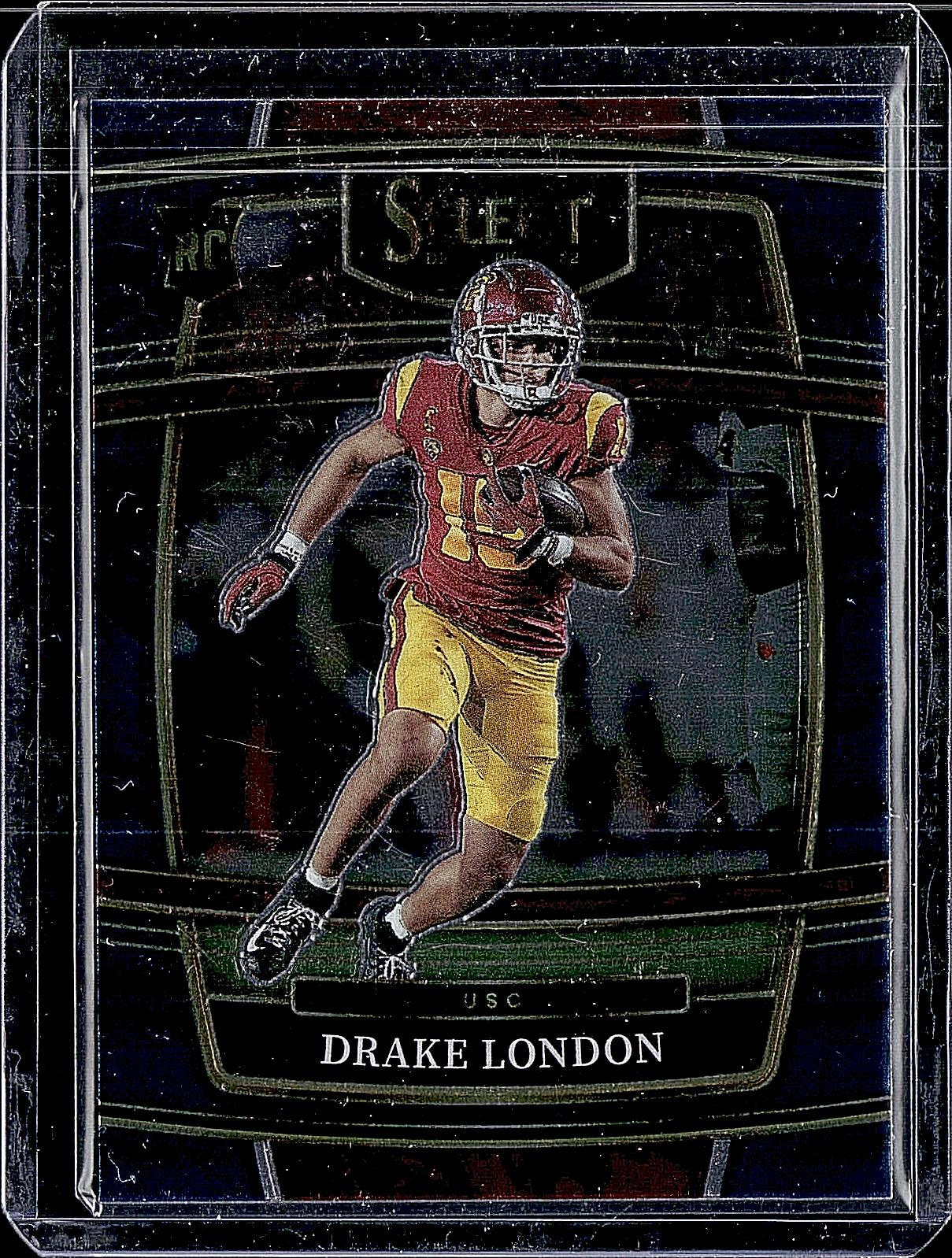 2022 Panini Select Draft Picks #7 Drake London