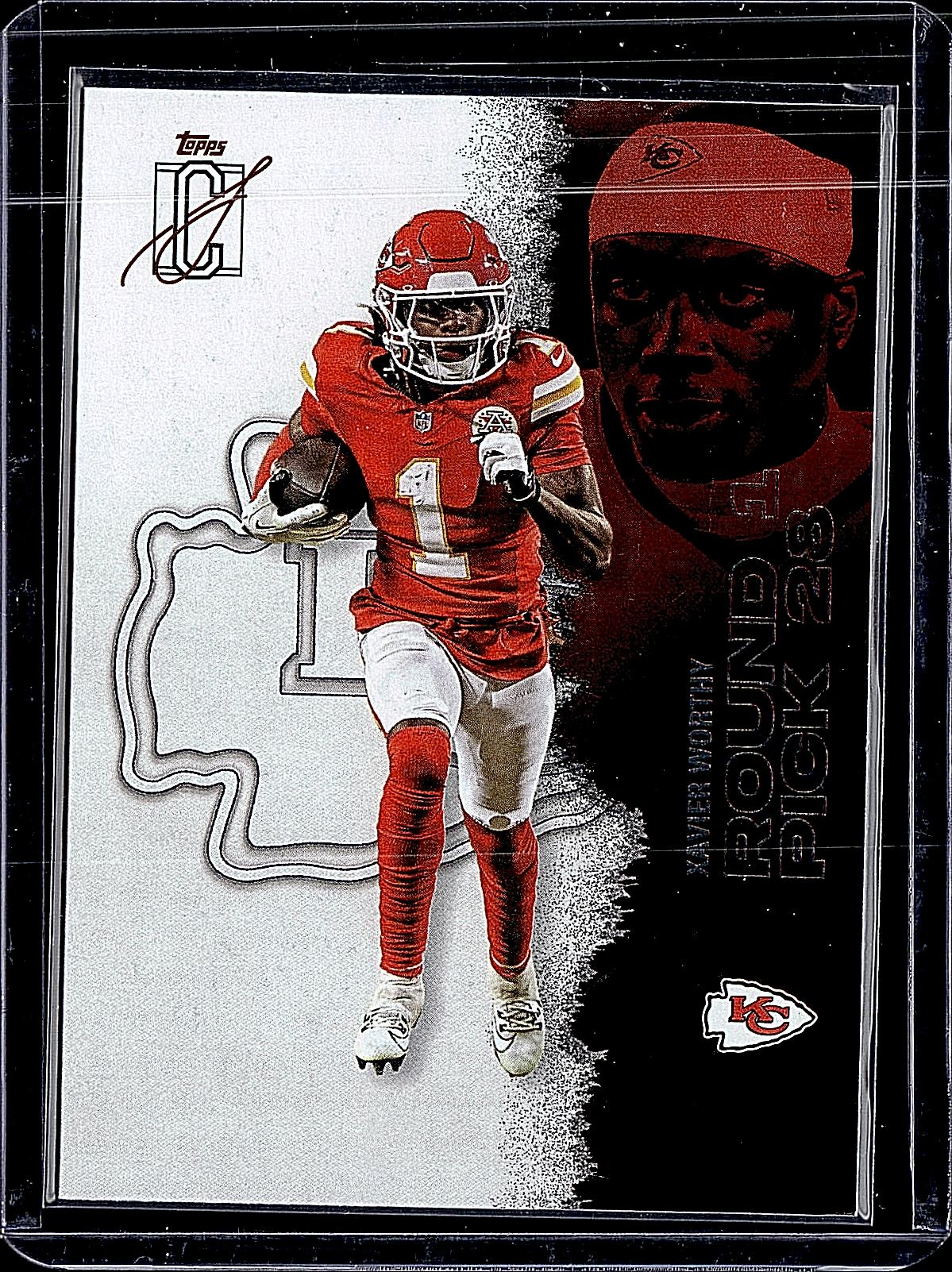 2025 Topps Signature Class #28 Xavier Worthy