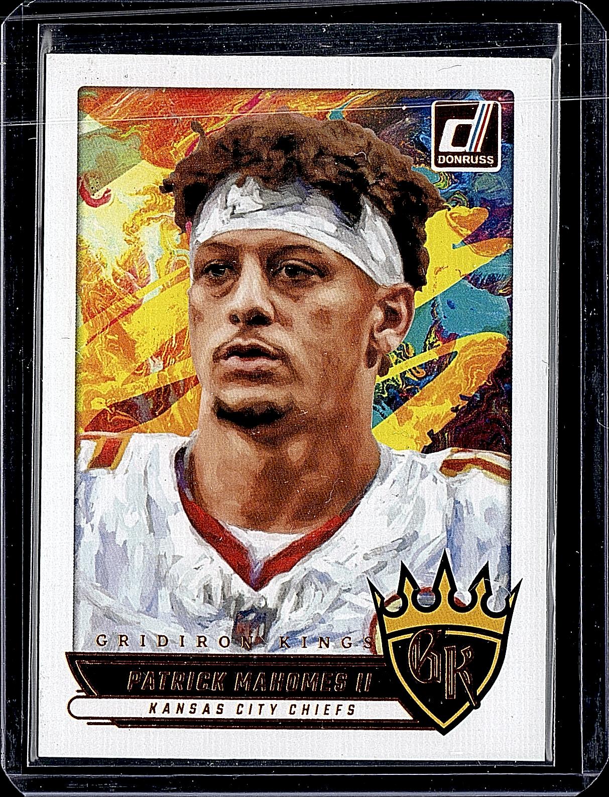 2025 Donruss #GK-PMS Patrick Mahomes II Gridiron Kings