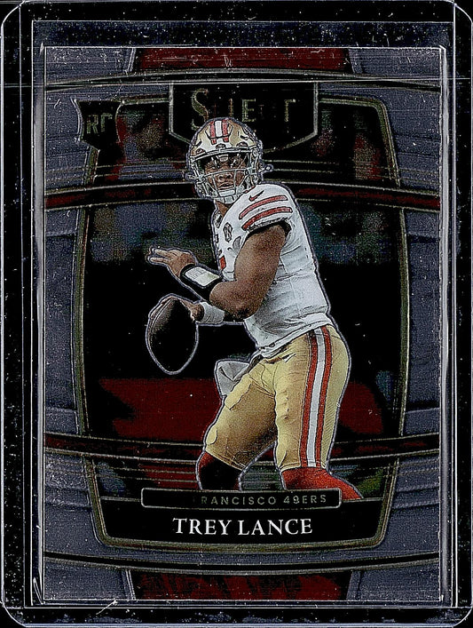2021 Panini Select #45 Trey Lance
