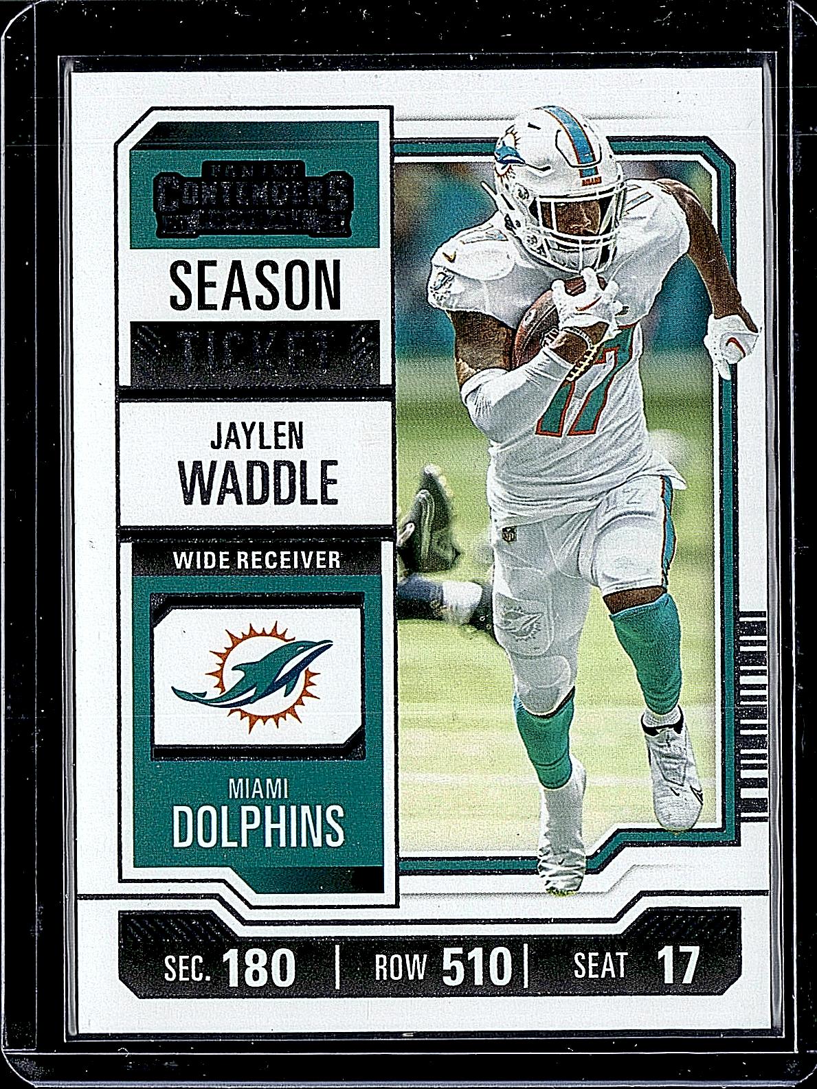 2023 Panini Contenders #63 Jaylen Waddle
