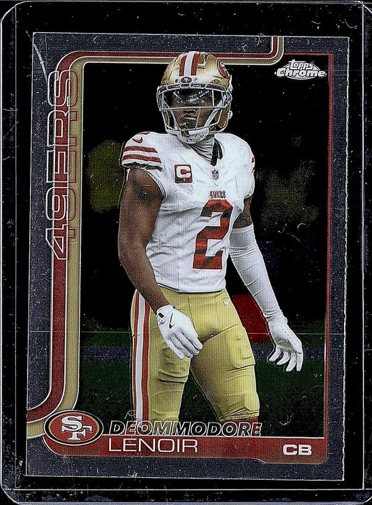 2025 Topps Chrome #269 Deommodore Lenoir