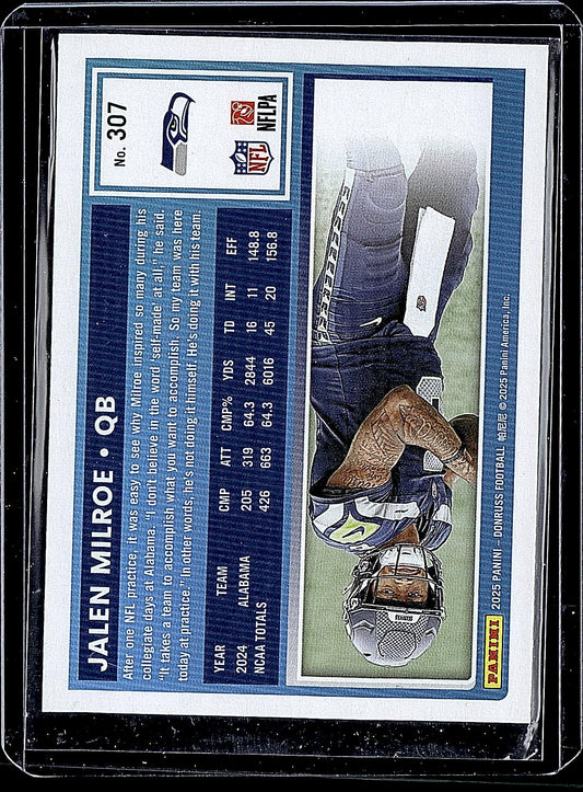 2025 Donruss #307 Jalen Milroe