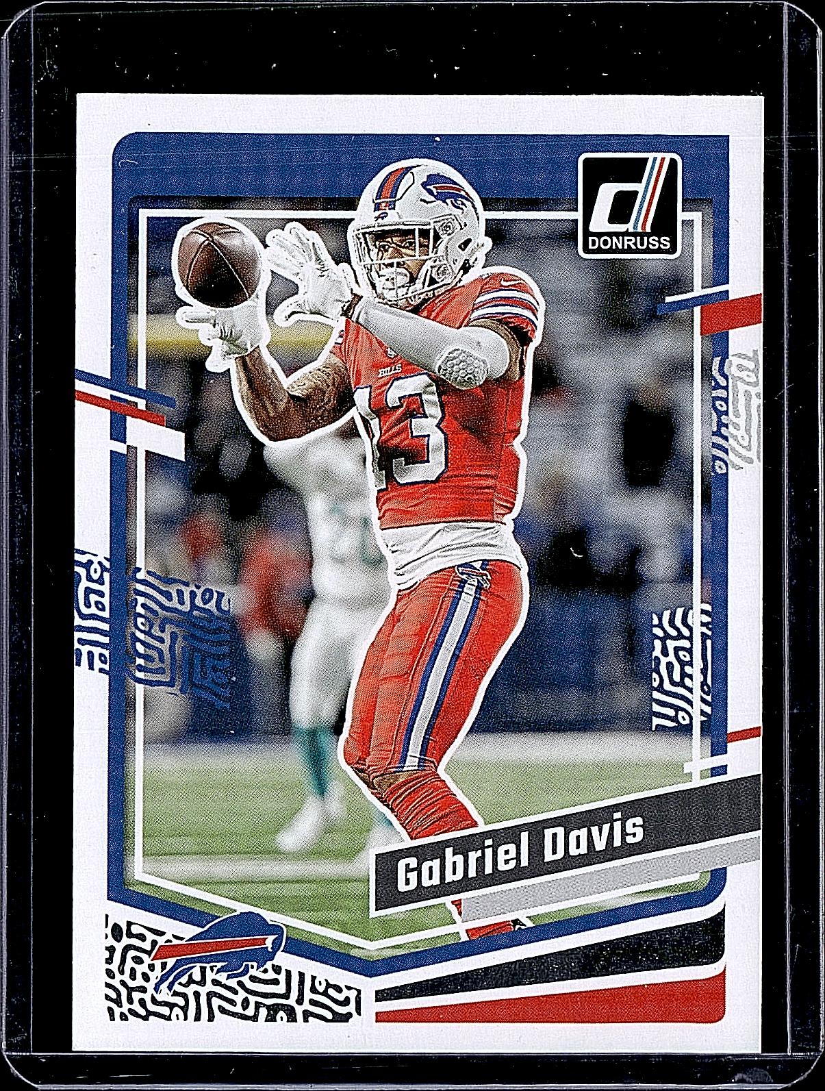 2023 Donruss #29 Gabriel Davis Press Proof Red