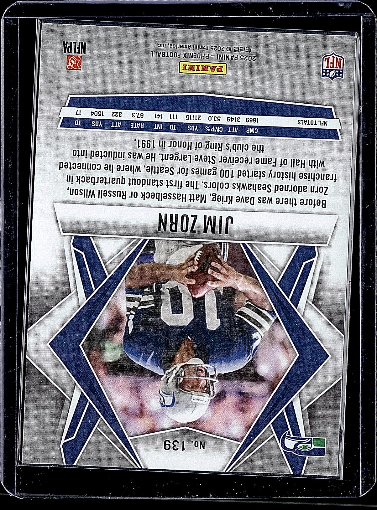 2025 Panini Phoenix #139 Jim Zorn